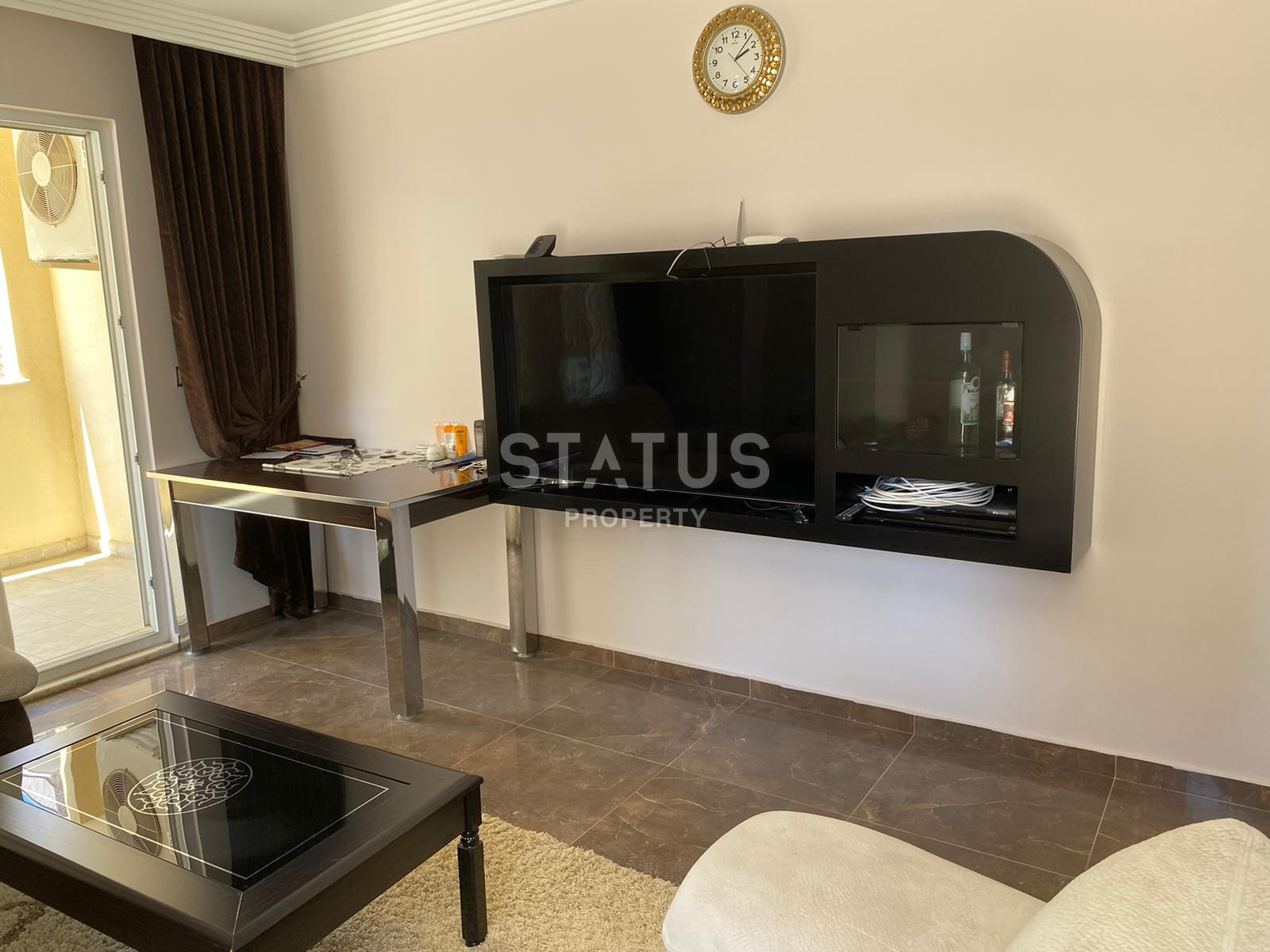 Трёхкомнатная меблированная квартира с хорошей локацией в Махмутларе фото 11