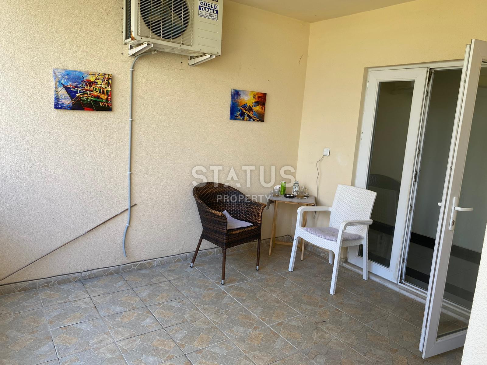 Трёхкомнатная меблированная квартира с хорошей локацией в Махмутларе фото 18