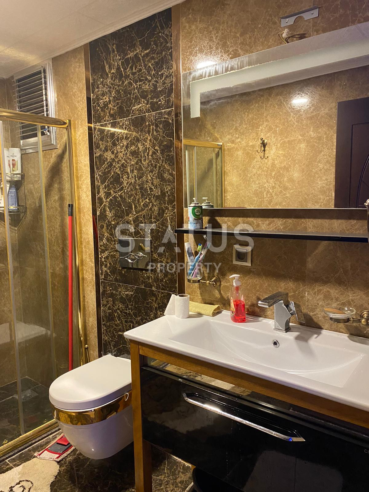 Трёхкомнатная меблированная квартира с хорошей локацией в Махмутларе фото 25