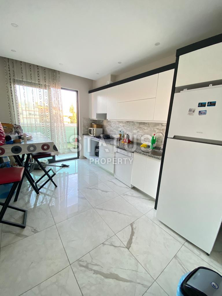 Трёхкомнатная  квартира в комплексе премиум застройщика в центре Алании фото 11