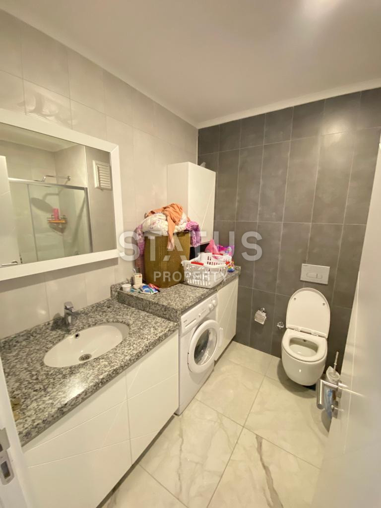 Трёхкомнатная  квартира в комплексе премиум застройщика в центре Алании фото 15