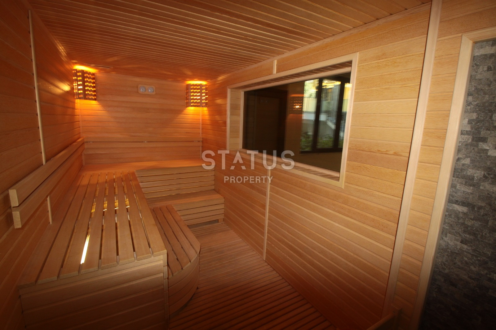 Трёхкомнатная  квартира в комплексе премиум застройщика в центре Алании фото 24