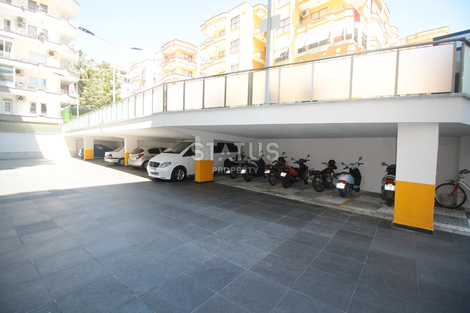 Трёхкомнатная  квартира в комплексе премиум застройщика в центре Алании фото 25