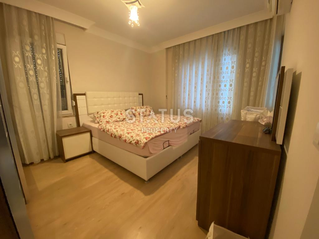 Трёхкомнатная квартира с отдельной кухней и видом на море в центре Алании фото 5