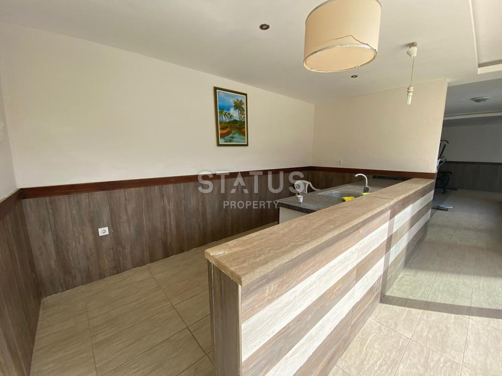 Трёхкомнатная квартира с отдельной кухней и видом на море в центре Алании фото 25