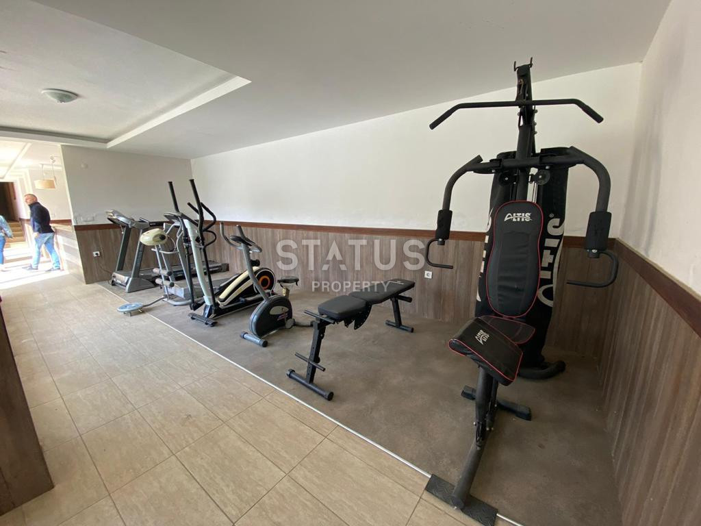 Трёхкомнатная квартира с отдельной кухней и видом на море в центре Алании фото 26