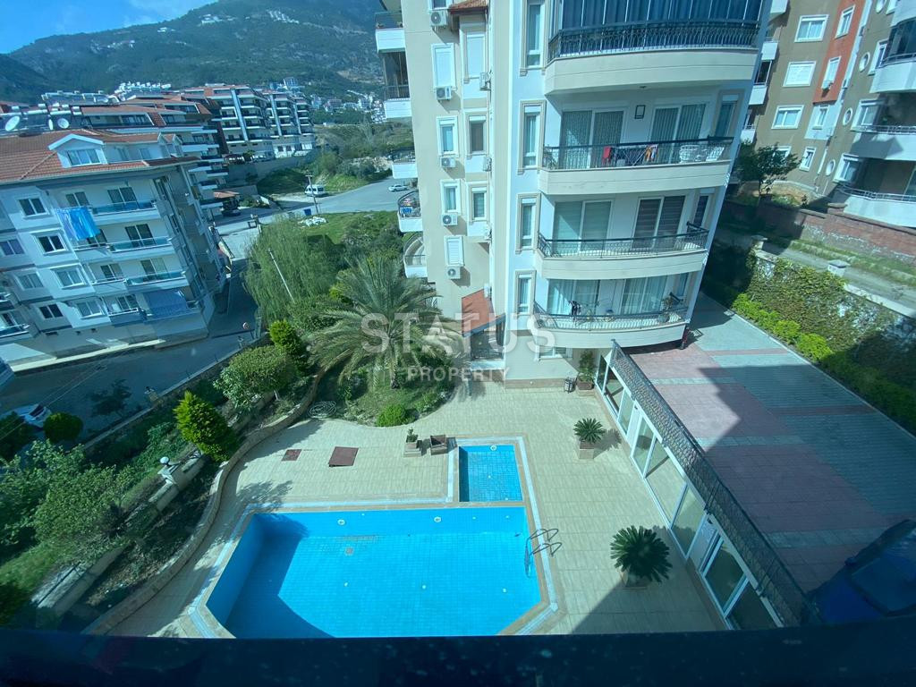 Трёхкомнатная квартира с отдельной кухней и видом на море в центре Алании фото 30