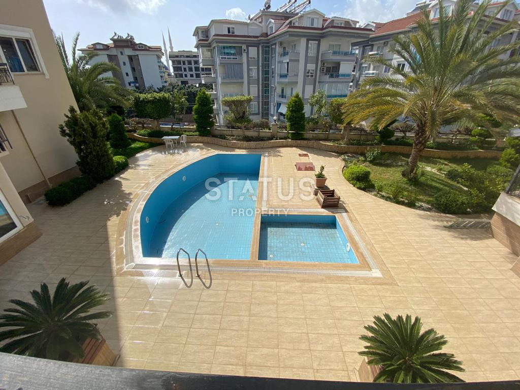 Трёхкомнатная квартира с отдельной кухней и видом на море в центре Алании фото 32