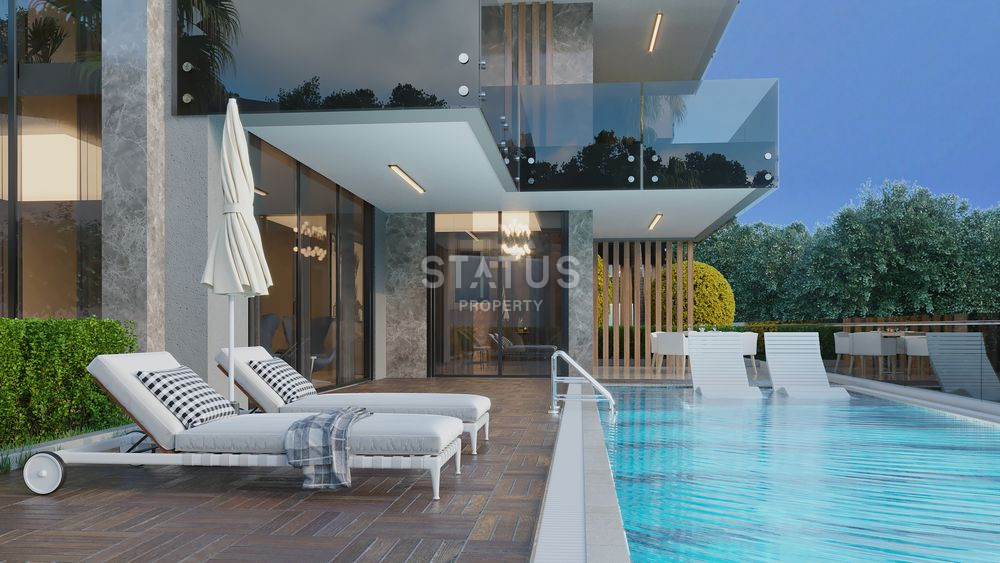 Triplex villas overlooking Alanya and the sea in the most prestigious area. 346m2 -404m2 фото 10