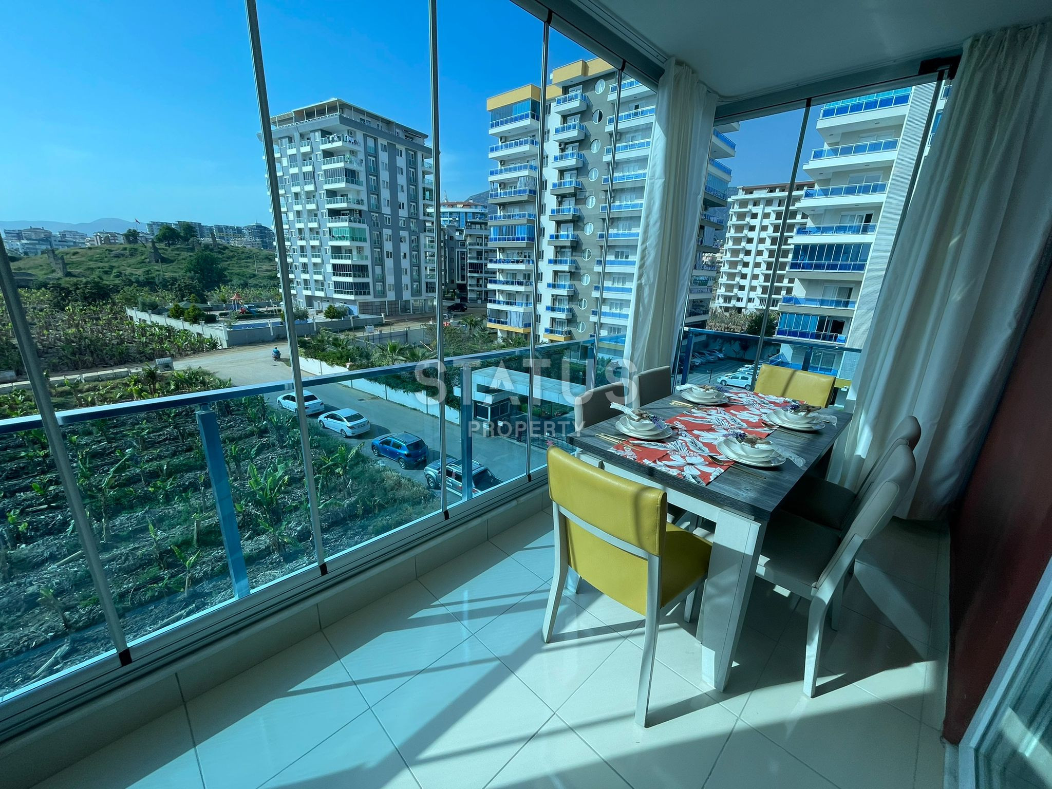 Просторная квартира с мебелью в спокойной части Махмутлара в 500м от моря. 65м2 фото 7