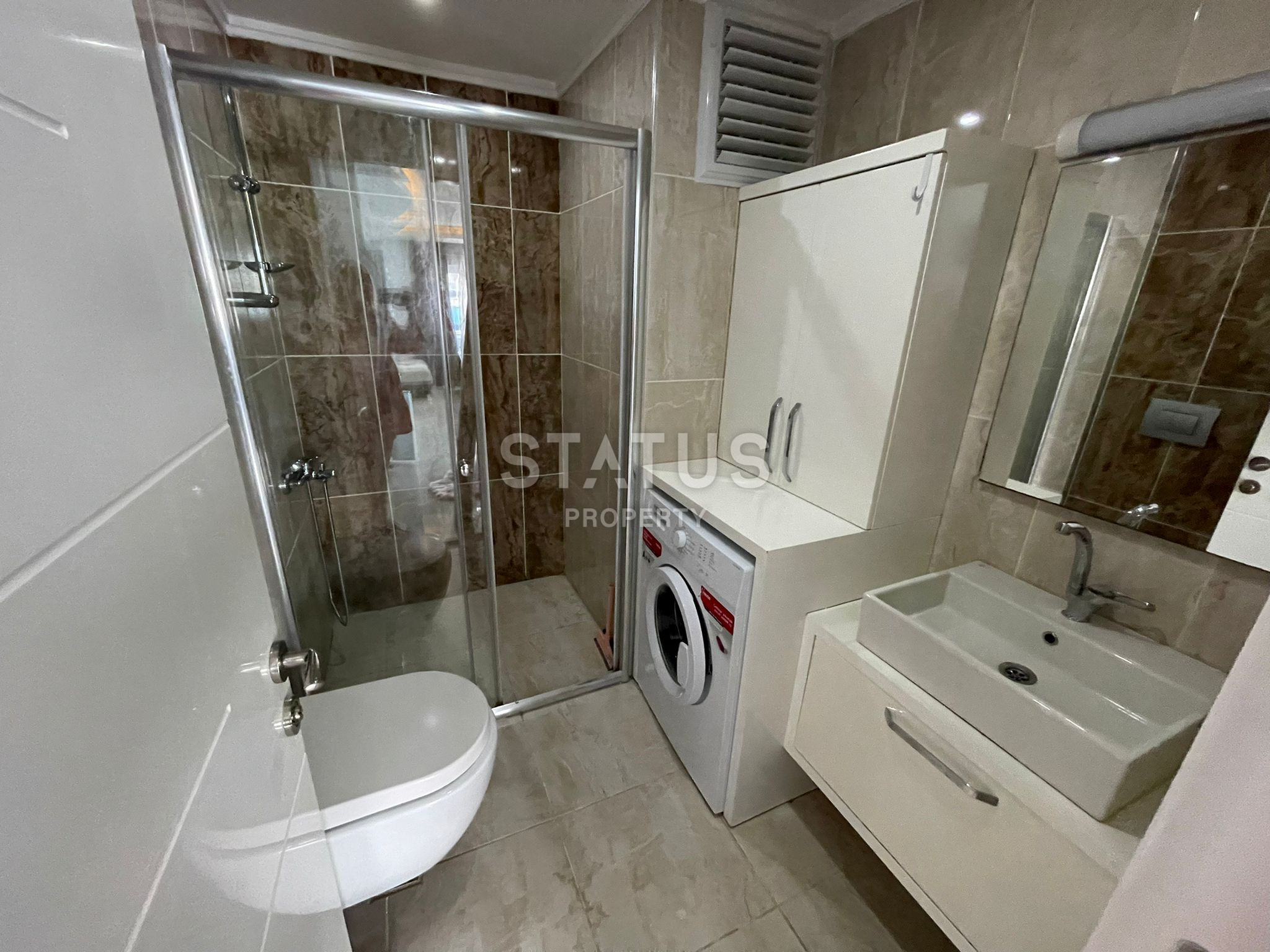 Просторная квартира с мебелью в спокойной части Махмутлара в 500м от моря. 65м2 фото 9