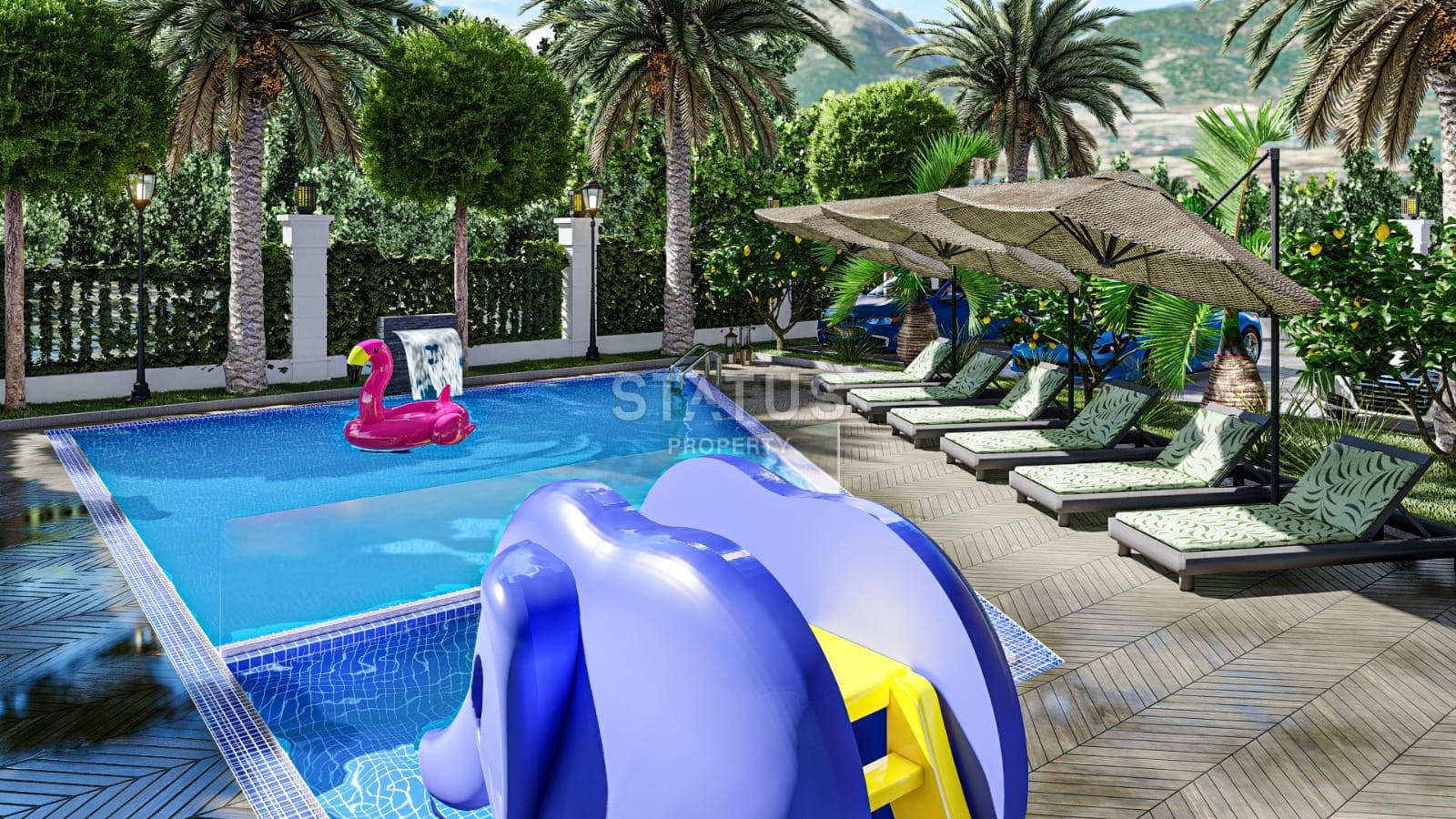 Квартиры в районе Чиплаклы на этапе строительства по привлекательным ценам. 55м2 - 130 м2 фото 18