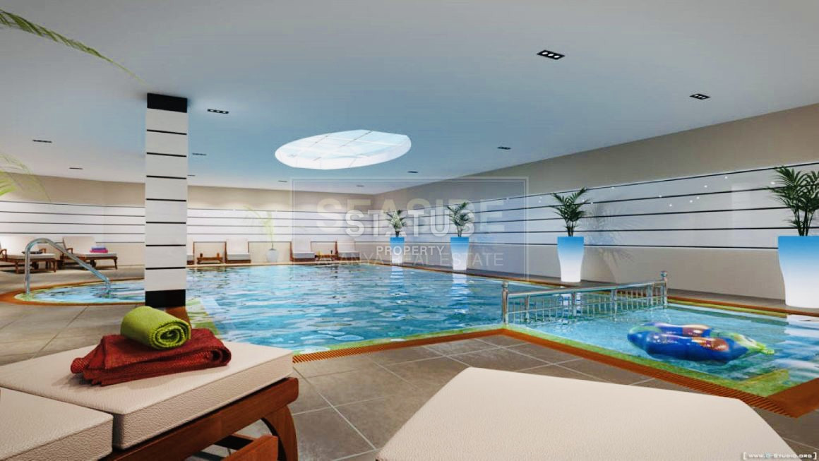 Шикарная квартира с панорамной террасой в Махмутларе. 80м2 фото 5