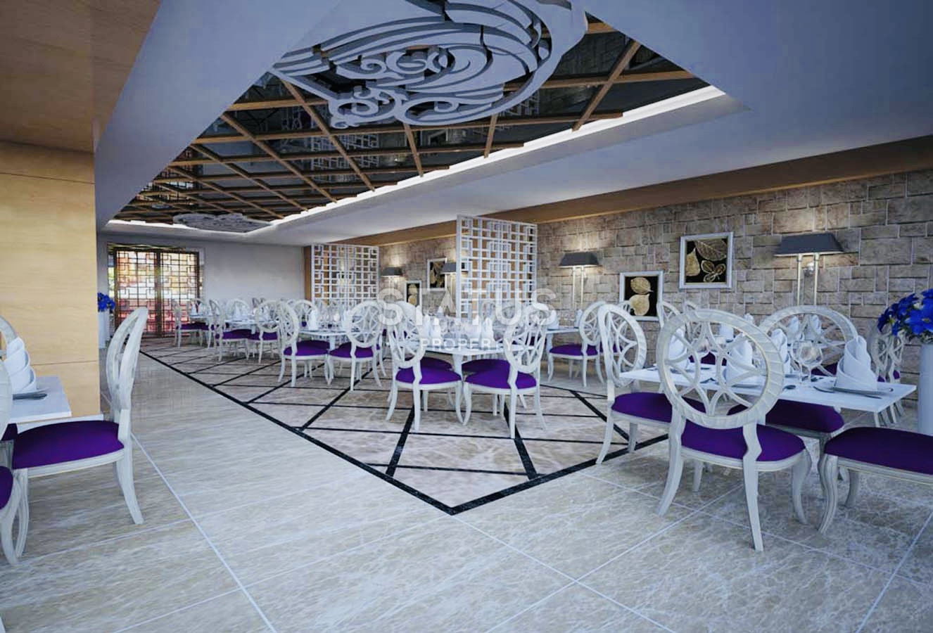 Шикарная квартира с панорамной террасой в Махмутларе. 80м2 фото 8