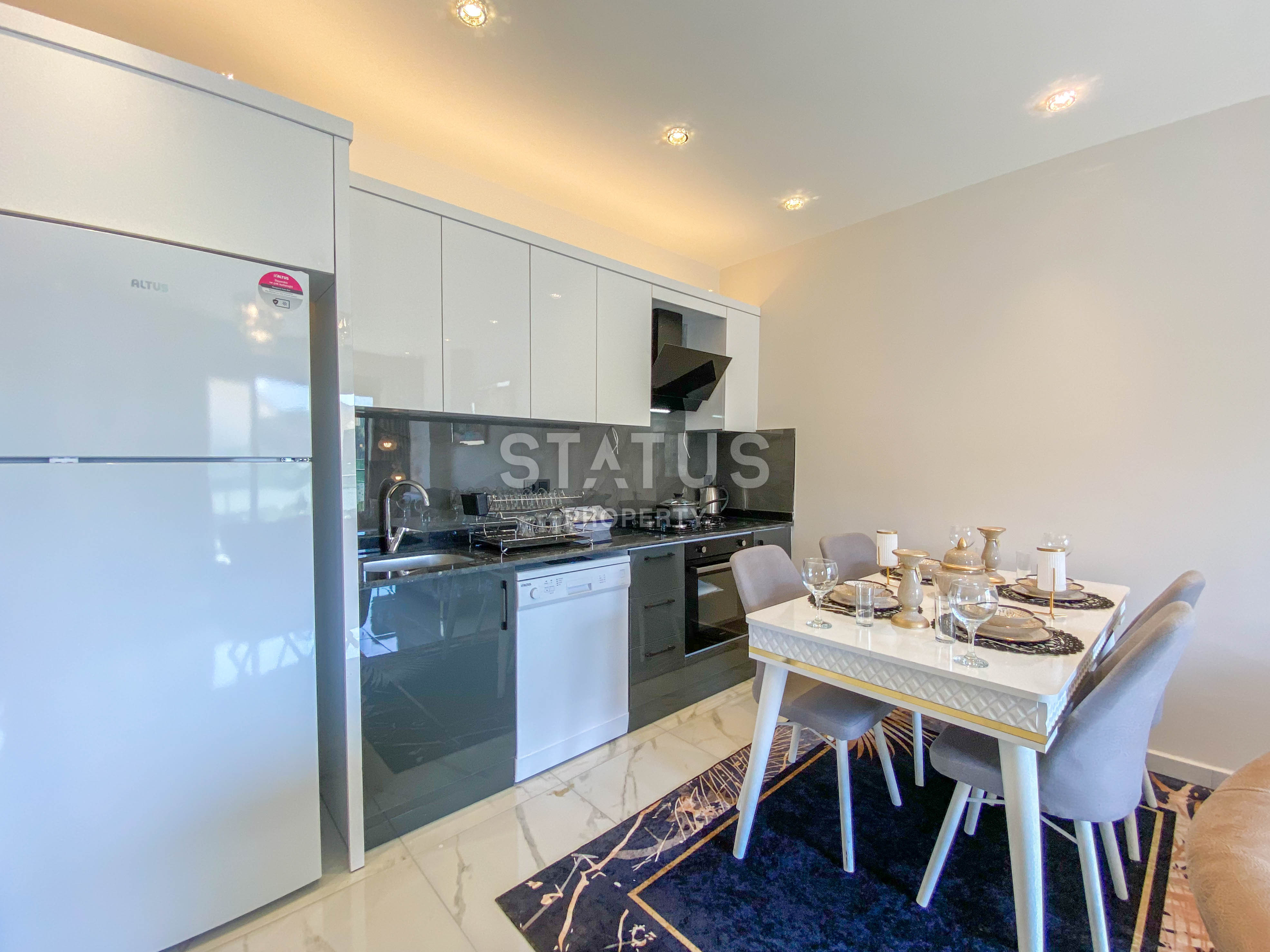 Three-room furnished duplex in OBA, 80m2 фото 12