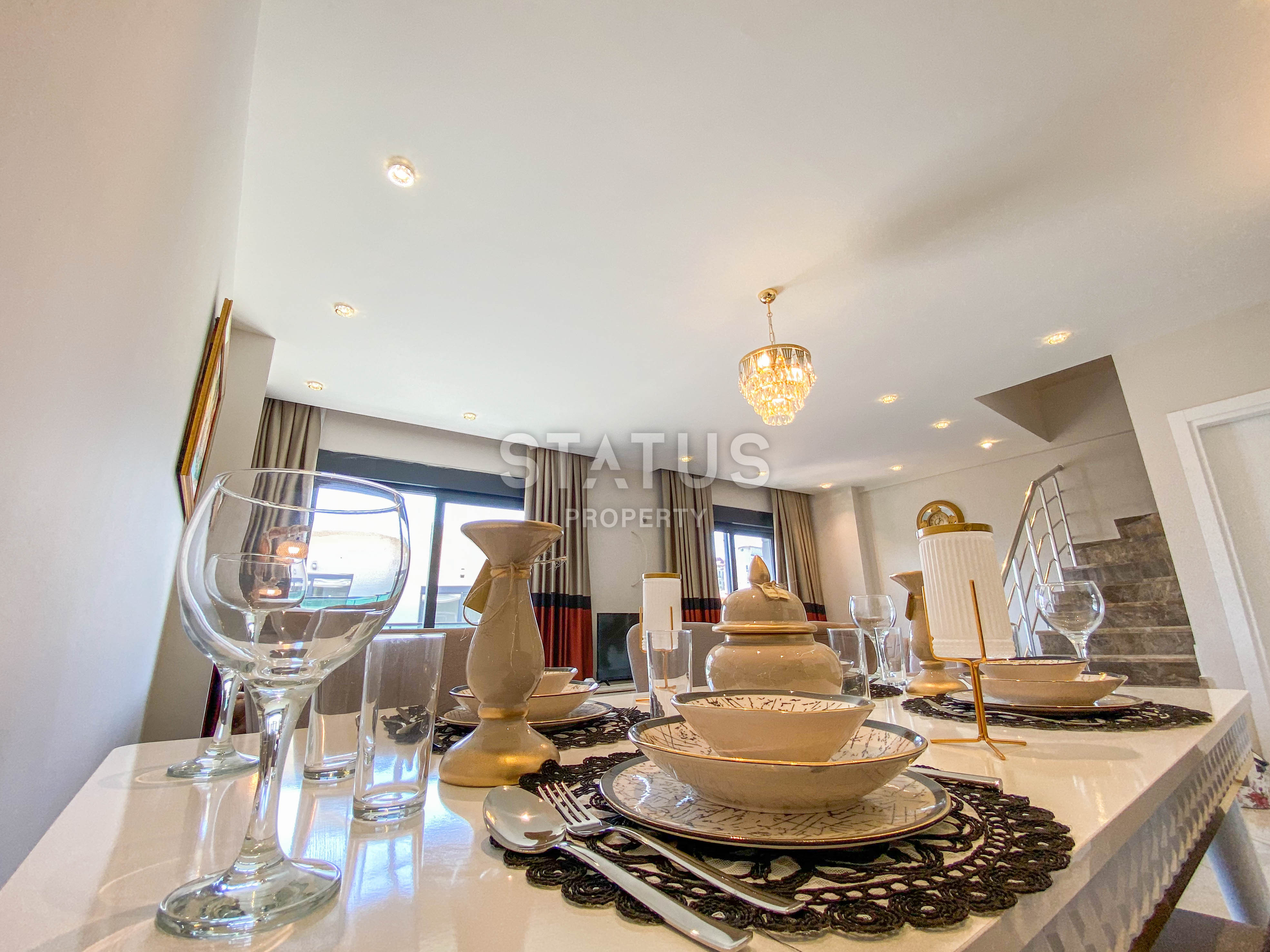 Three-room furnished duplex in OBA, 80m2 фото 24