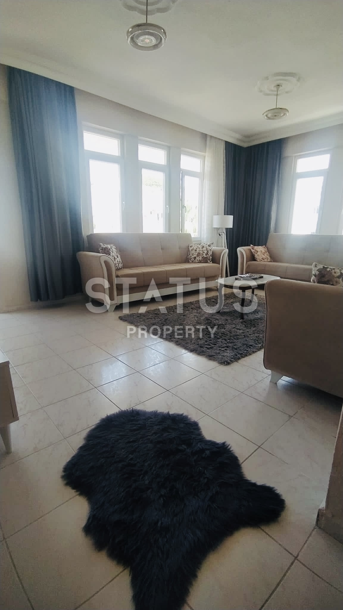 Three-room furnished apartment 500m from the sea in Avsallar, 110m2 фото 4