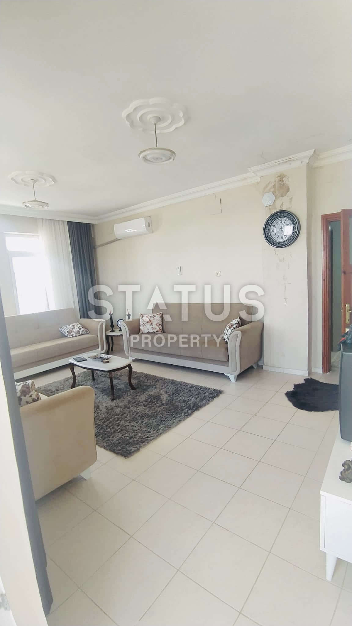 Three-room furnished apartment 500m from the sea in Avsallar, 110m2 фото 10