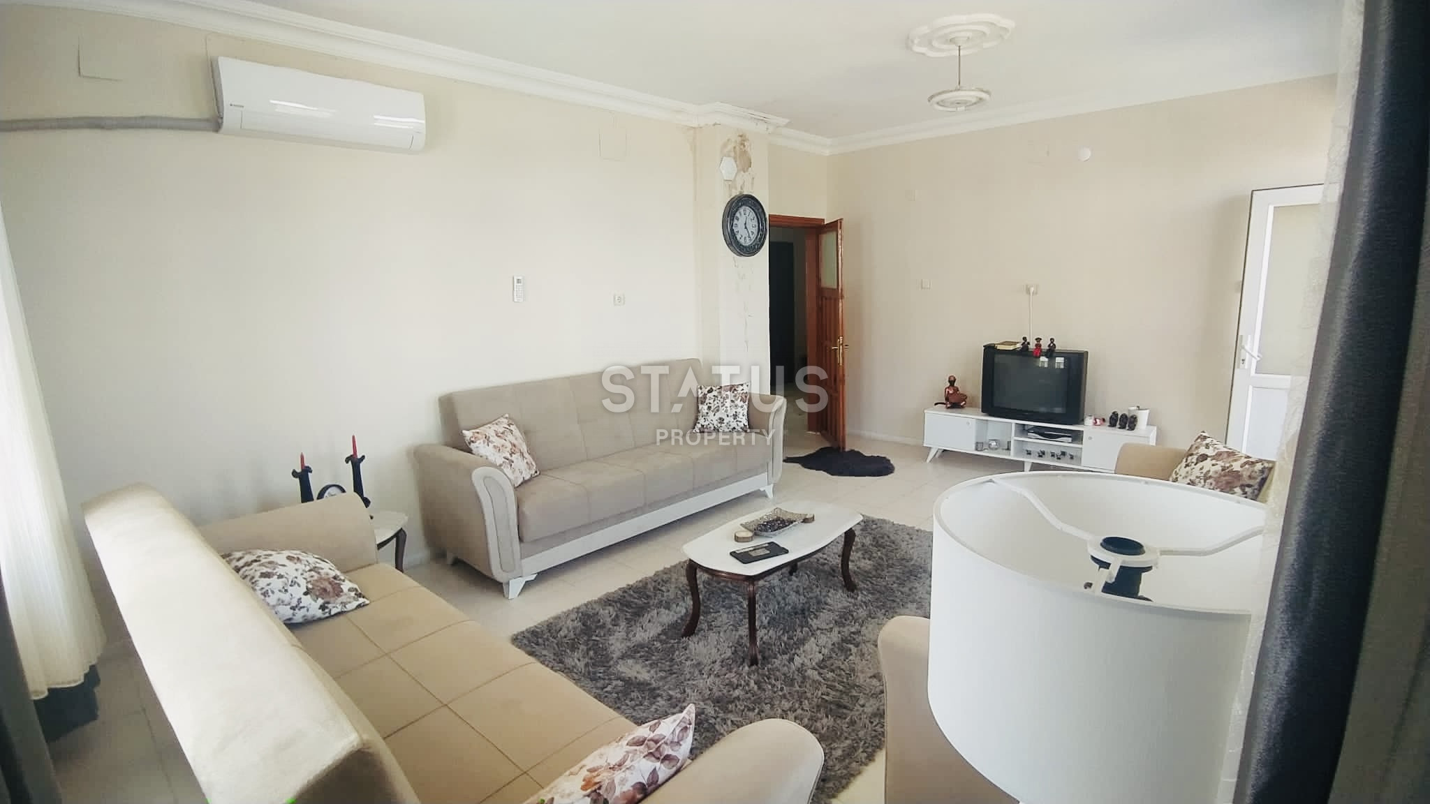 Three-room furnished apartment 500m from the sea in Avsallar, 110m2 фото 24