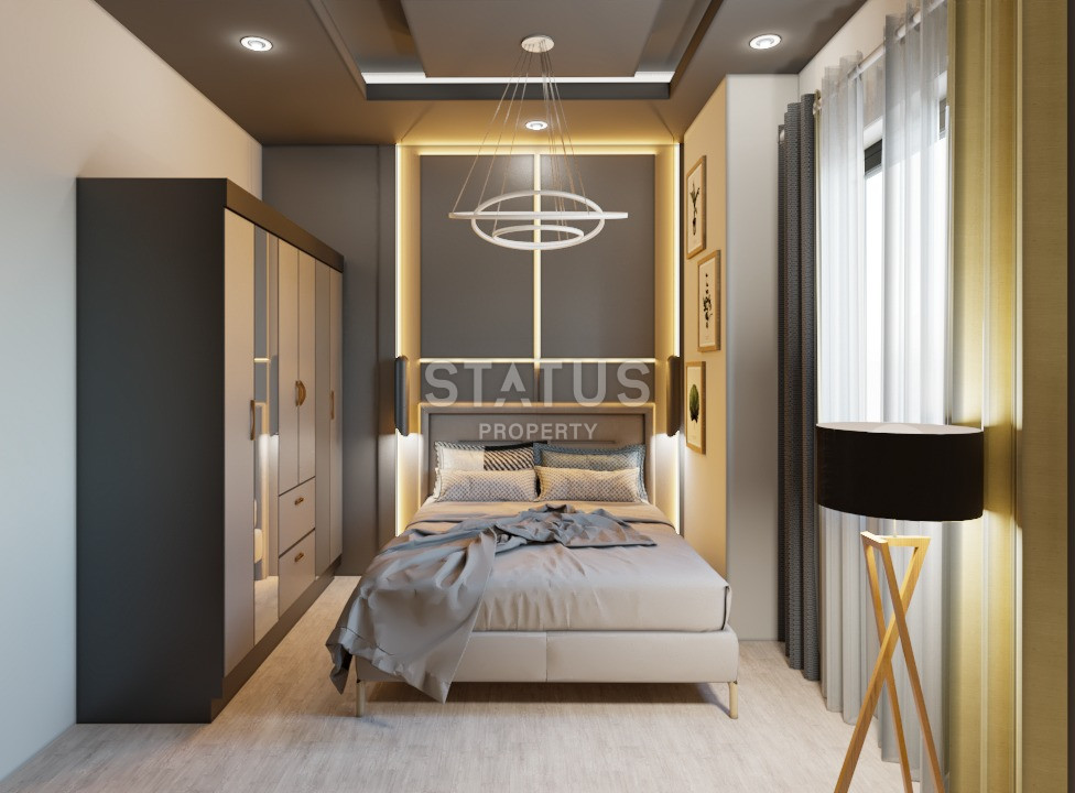 Three apartments in one new building in Kestel. 48m2 - 50m2-55m2 фото 3