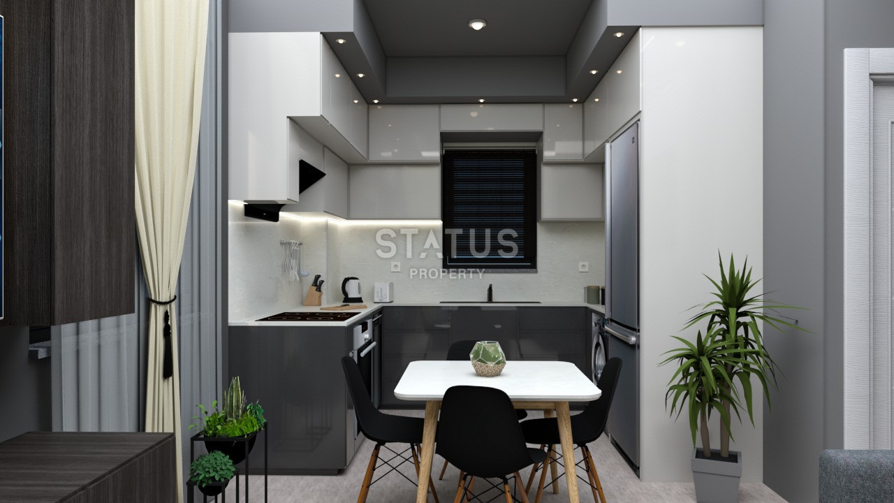 Three apartments in one new building in Kestel. 48m2 - 50m2-55m2 фото 10