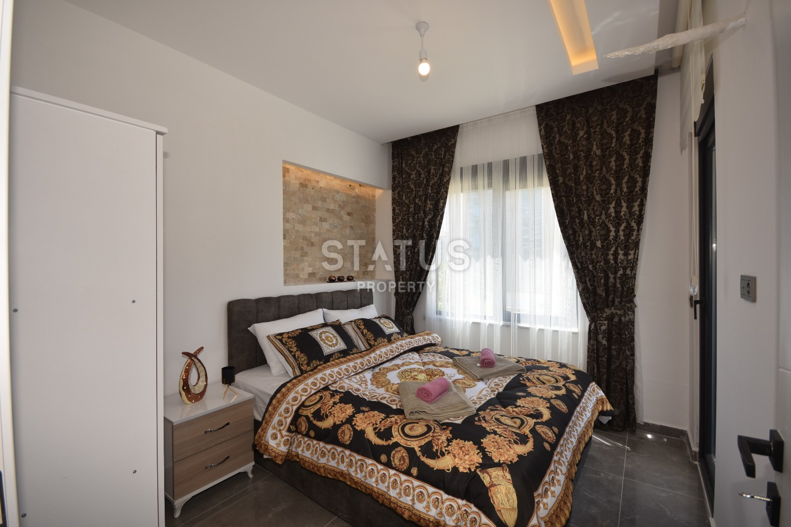 Three apartments in one new building in Kestel. 48m2 - 50m2-55m2 фото 20