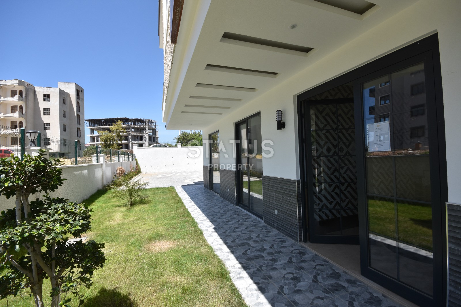 Three apartments in one new building in Kestel. 48m2 - 50m2-55m2 фото 24