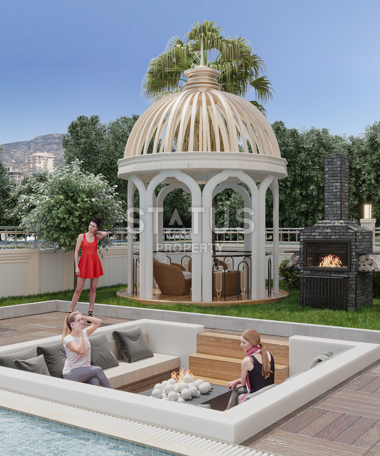 A new project in the Mahmutlar area with a good location. 56.2m2 - 77.5m2 фото 5