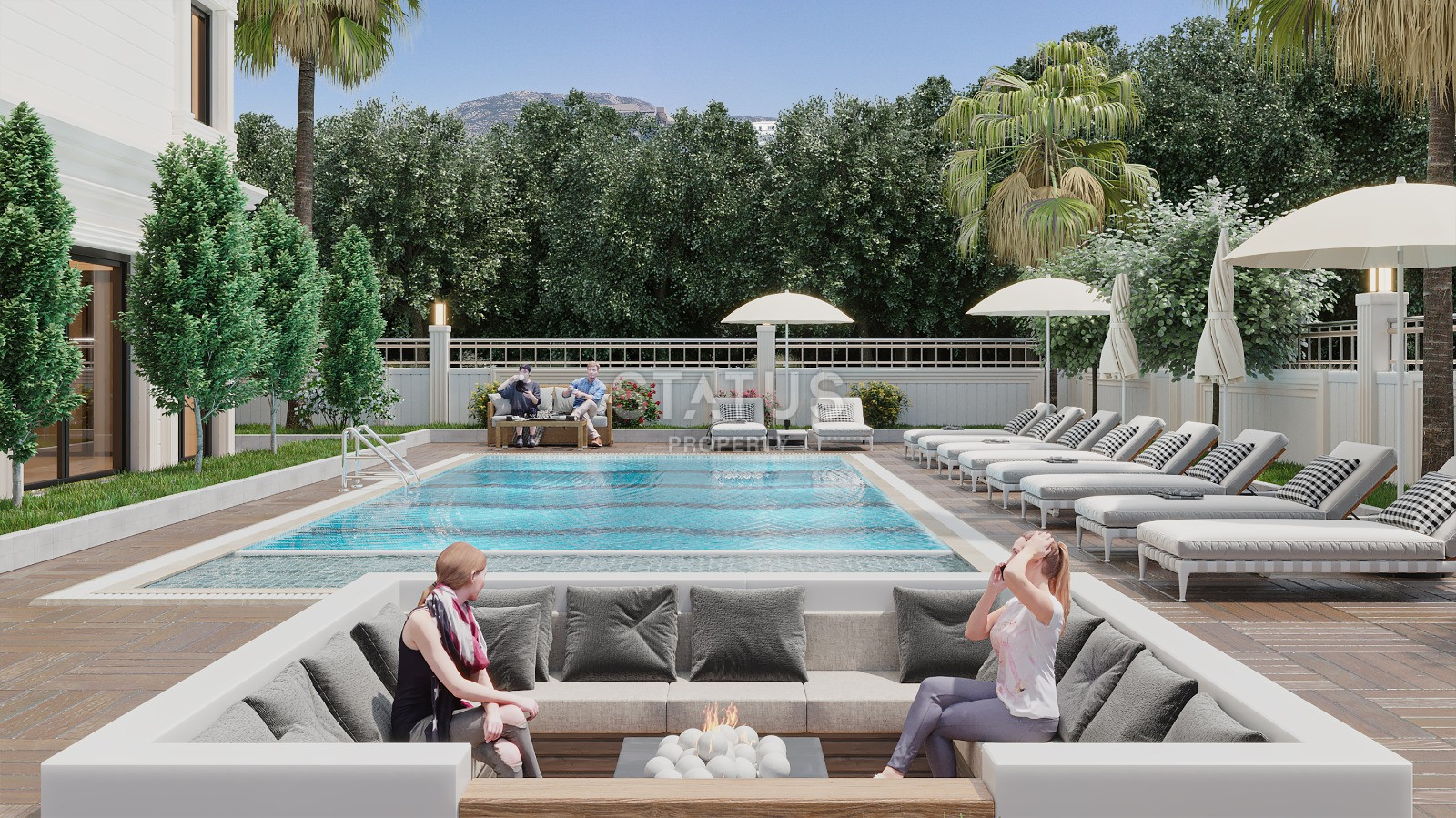 A new project in the Mahmutlar area with a good location. 56.2m2 - 77.5m2 фото 7