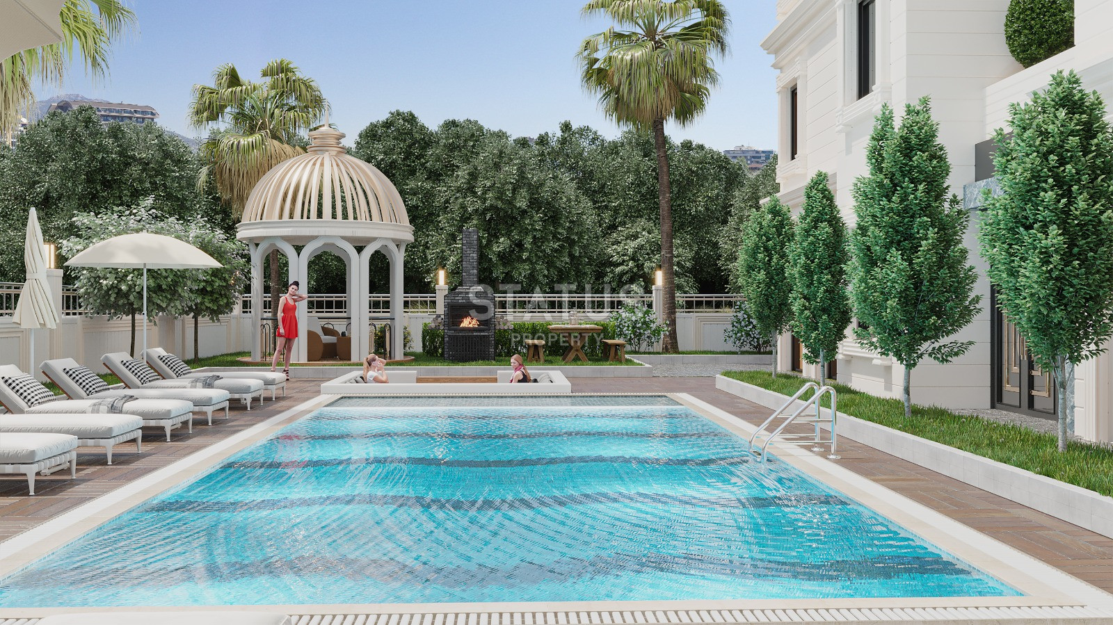 A new project in the Mahmutlar area with a good location. 56.2m2 - 77.5m2 фото 8