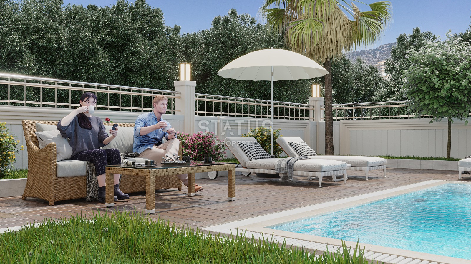 A new project in the Mahmutlar area with a good location. 56.2m2 - 77.5m2 фото 9