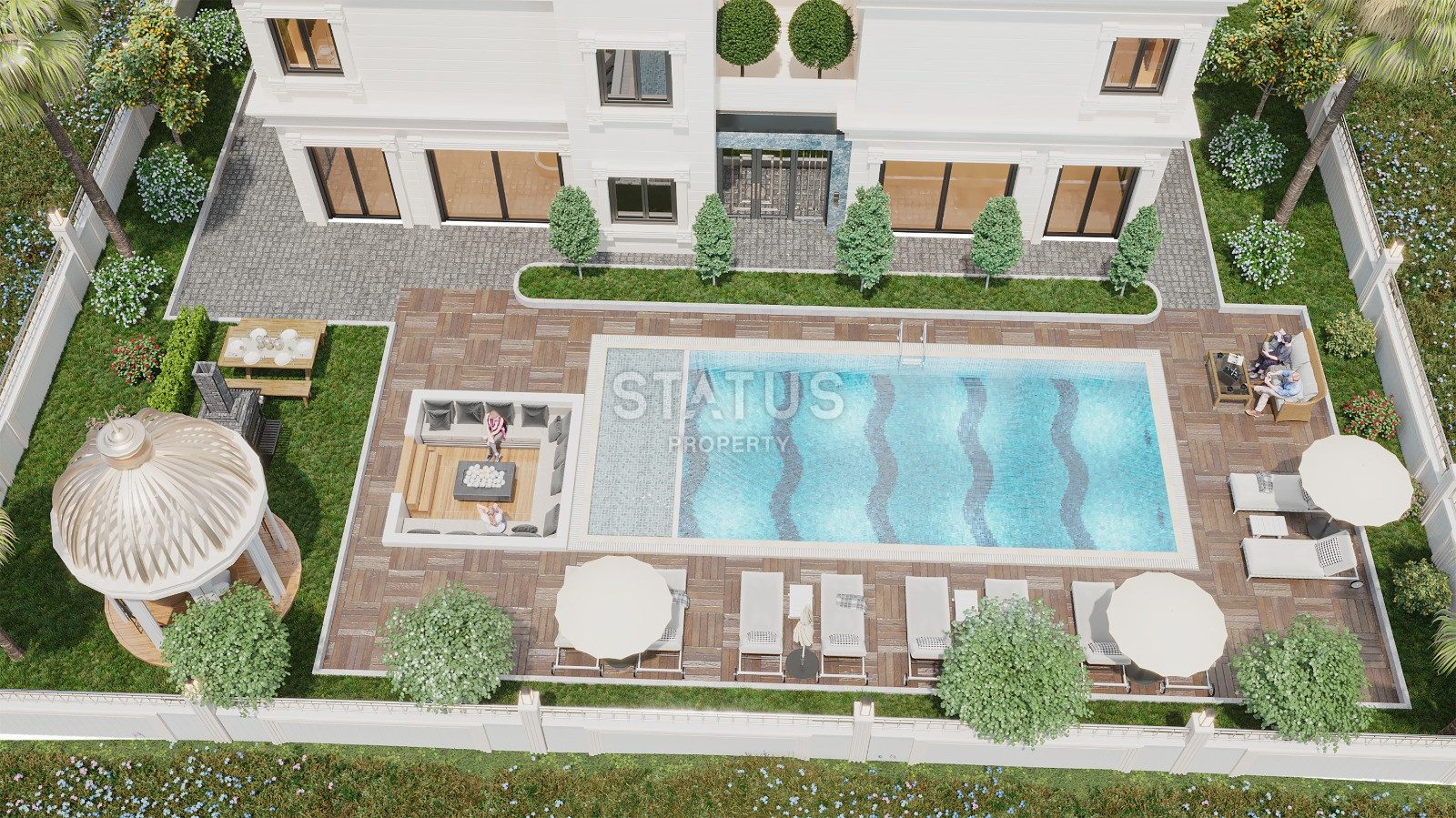 A new project in the Mahmutlar area with a good location. 56.2m2 - 77.5m2 фото 11