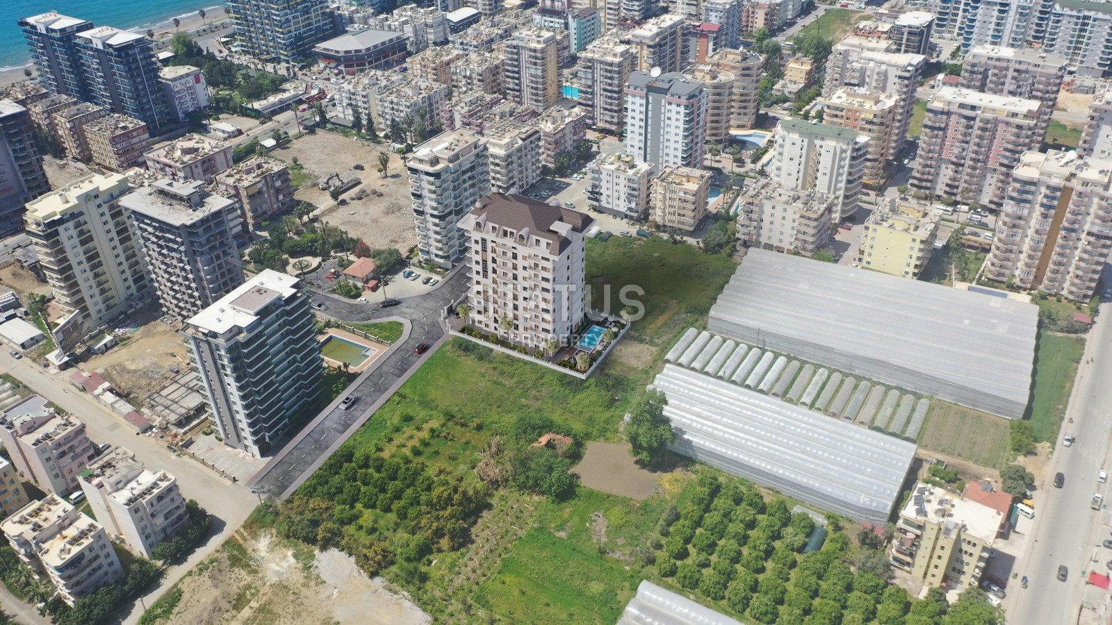 A new project in the Mahmutlar area with a good location. 56.2m2 - 77.5m2 фото 12