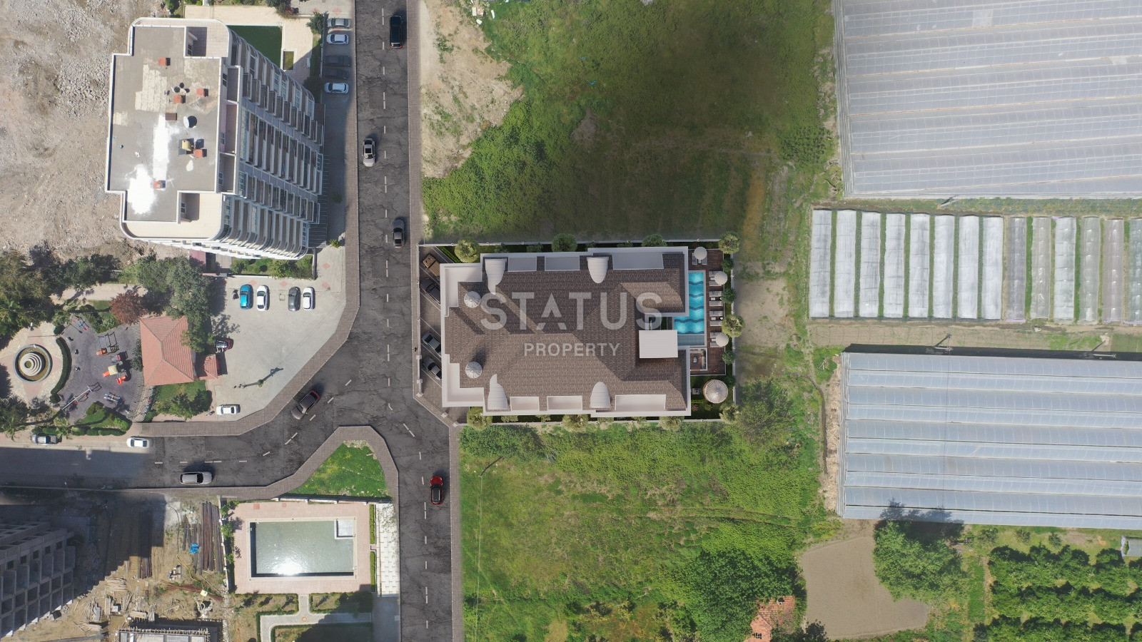 A new project in the Mahmutlar area with a good location. 56.2m2 - 77.5m2 фото 13