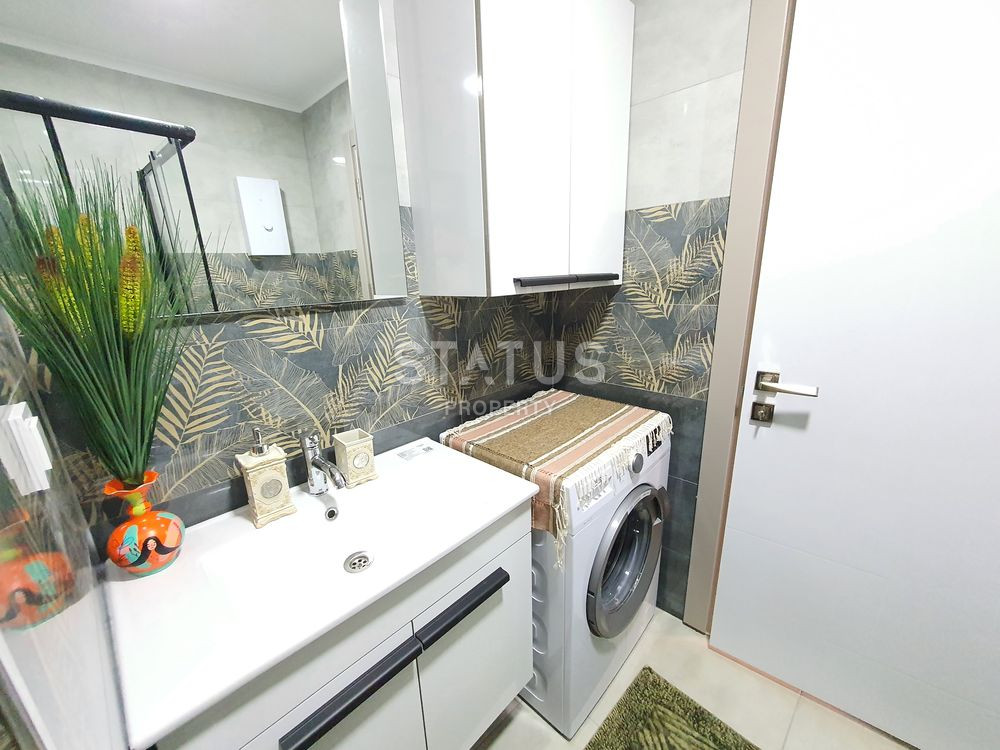 Beautiful one bedroom furnished apartment in Mahmutlar. 60m2 фото 13