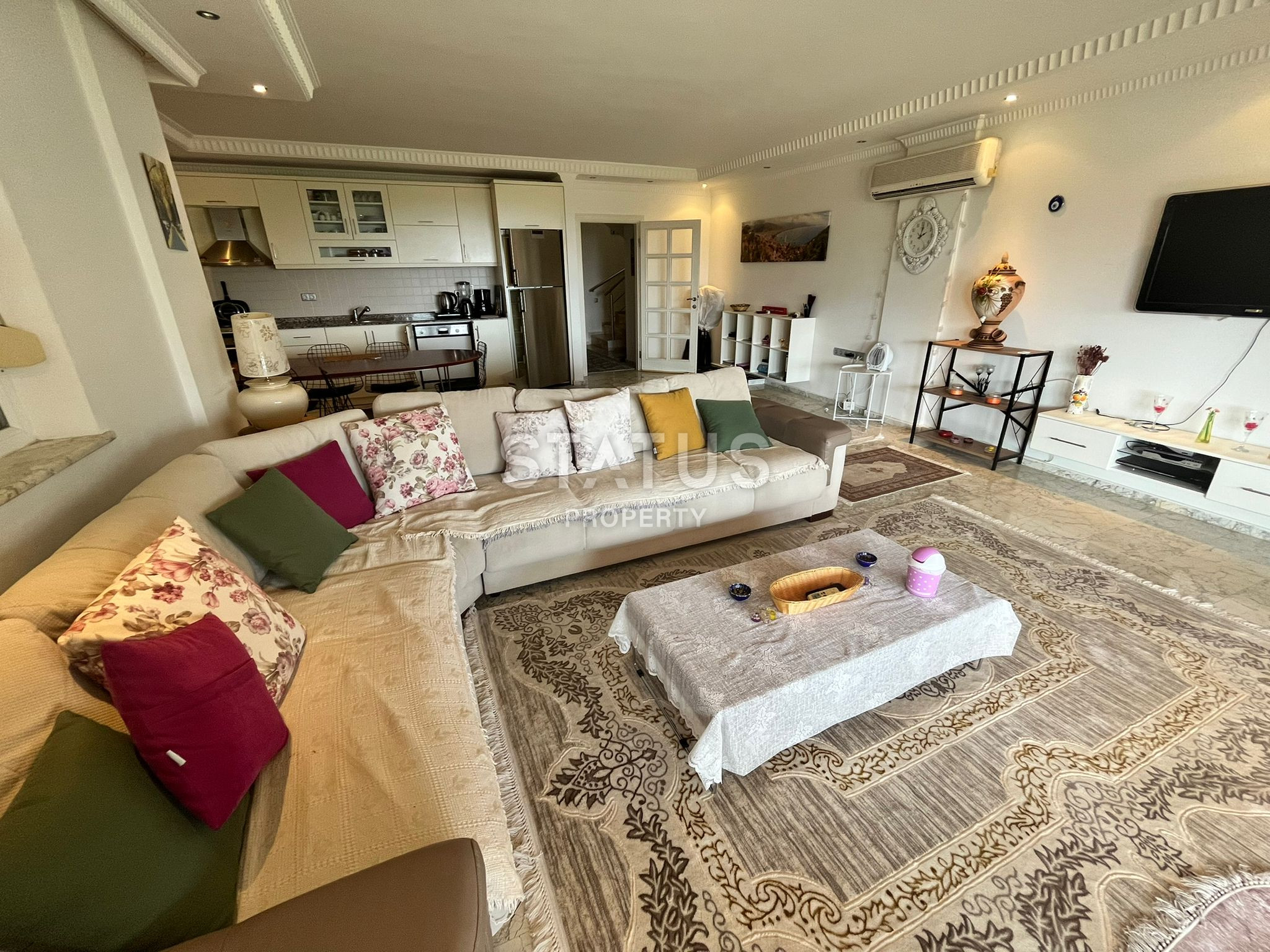 Two-level villa in a villa village in Alanya for the price of a 3-room apartment. 180m2 фото 8