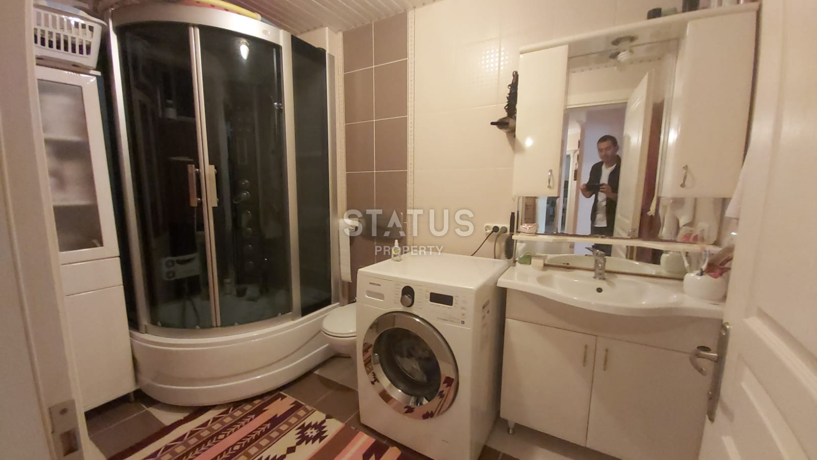 Меблированная трёхкомнатная квартира в центре Махмутлара. 100м2 фото 16