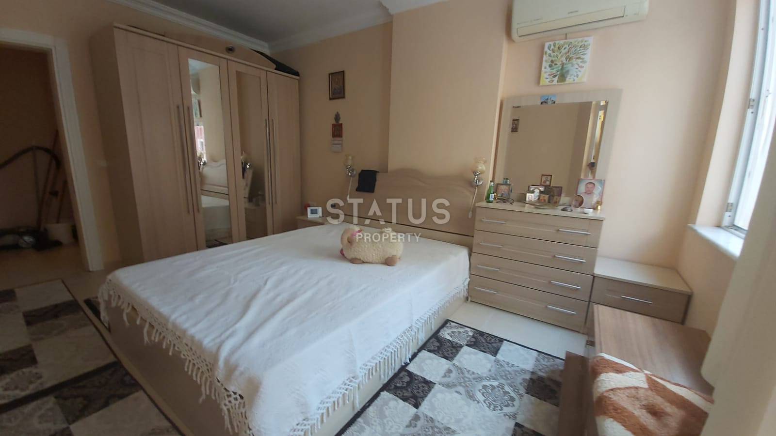 Меблированная трёхкомнатная квартира в центре Махмутлара. 100м2 фото 17