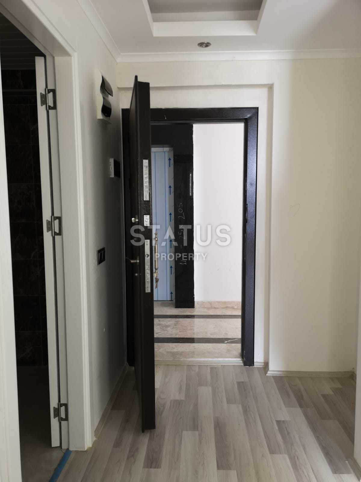 Квартира планировки 1+1 с видом на море в районе Махмутлар фото 7