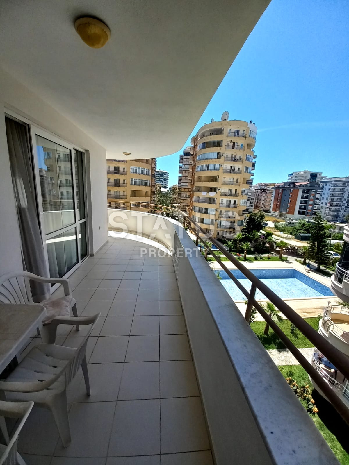 Three-room apartment in the center of Mahmutlar with a private bathroom фото 10