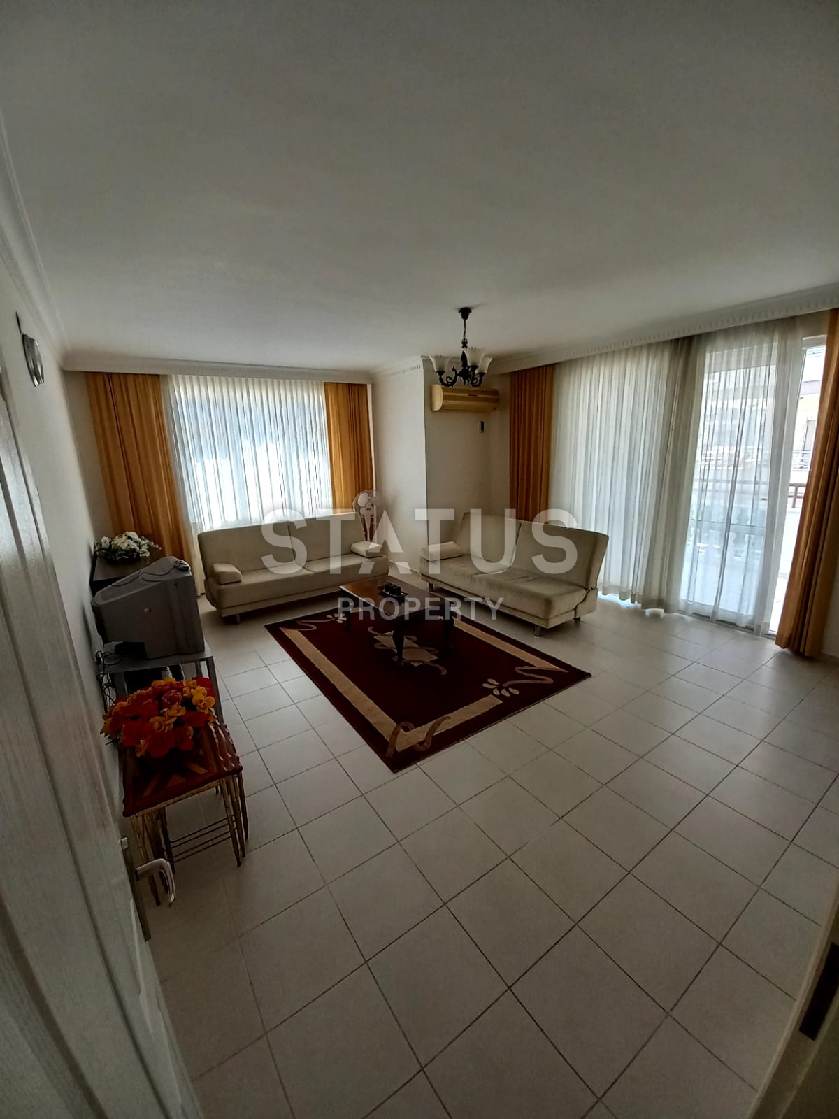 Three-room apartment in the center of Mahmutlar with a private bathroom фото 12