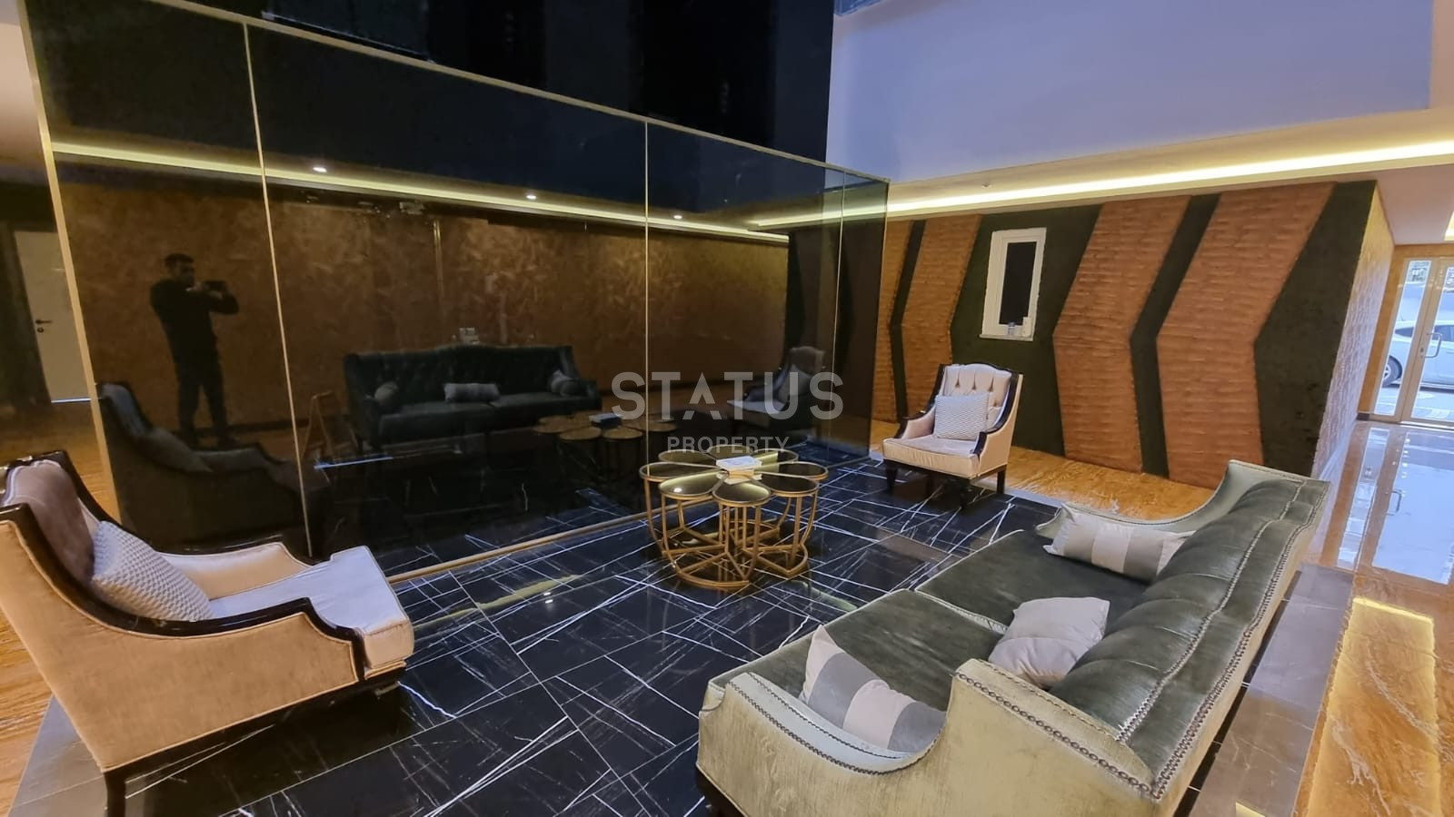 Brand new furnished 1+1 apartment in a complex with full infrastructure. фото 10