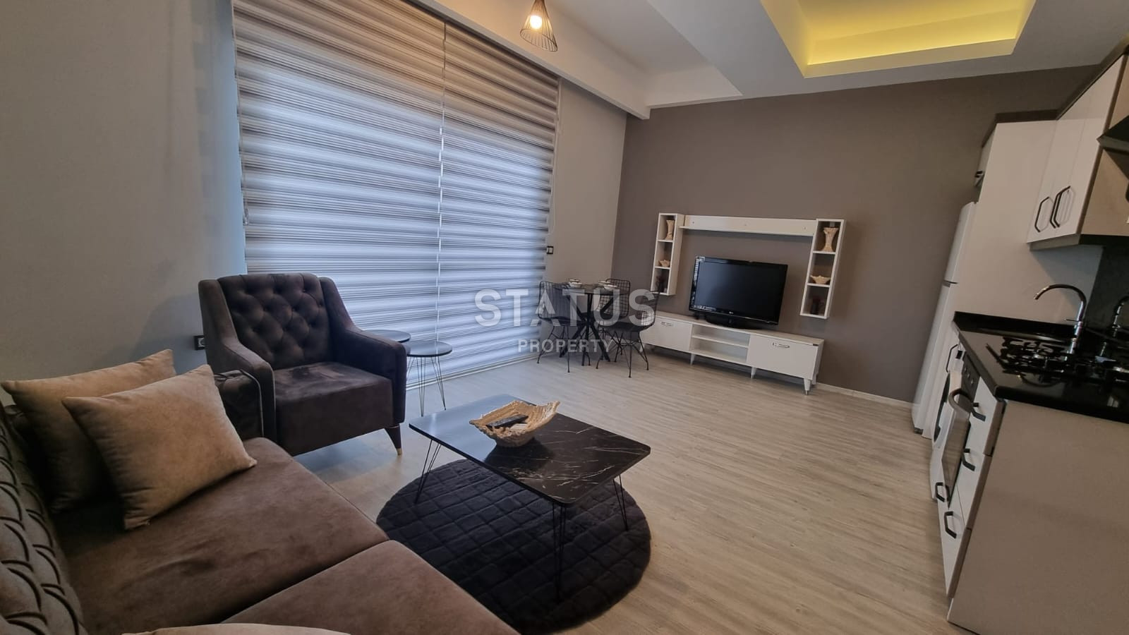 Brand new furnished 1+1 apartment in a complex with full infrastructure. фото 18