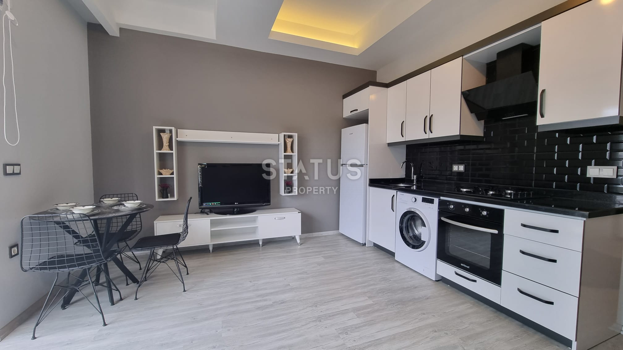 Brand new furnished 1+1 apartment in a complex with full infrastructure. фото 44