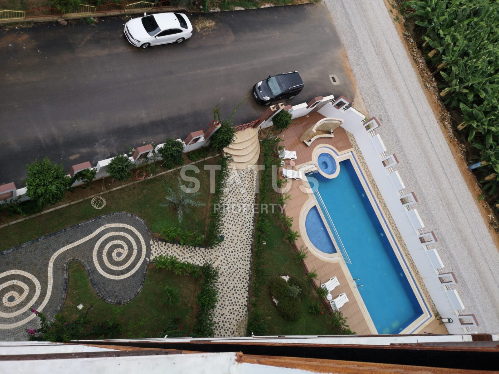 Квартира планировки 1+1 с видом на море в районе Махмутлар фото 18