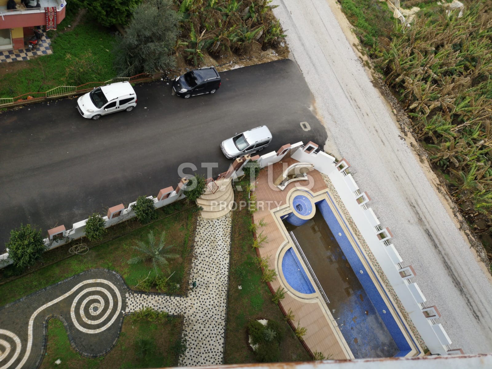 Квартира планировки 1+1 с видом на море в районе Махмутлар фото 21