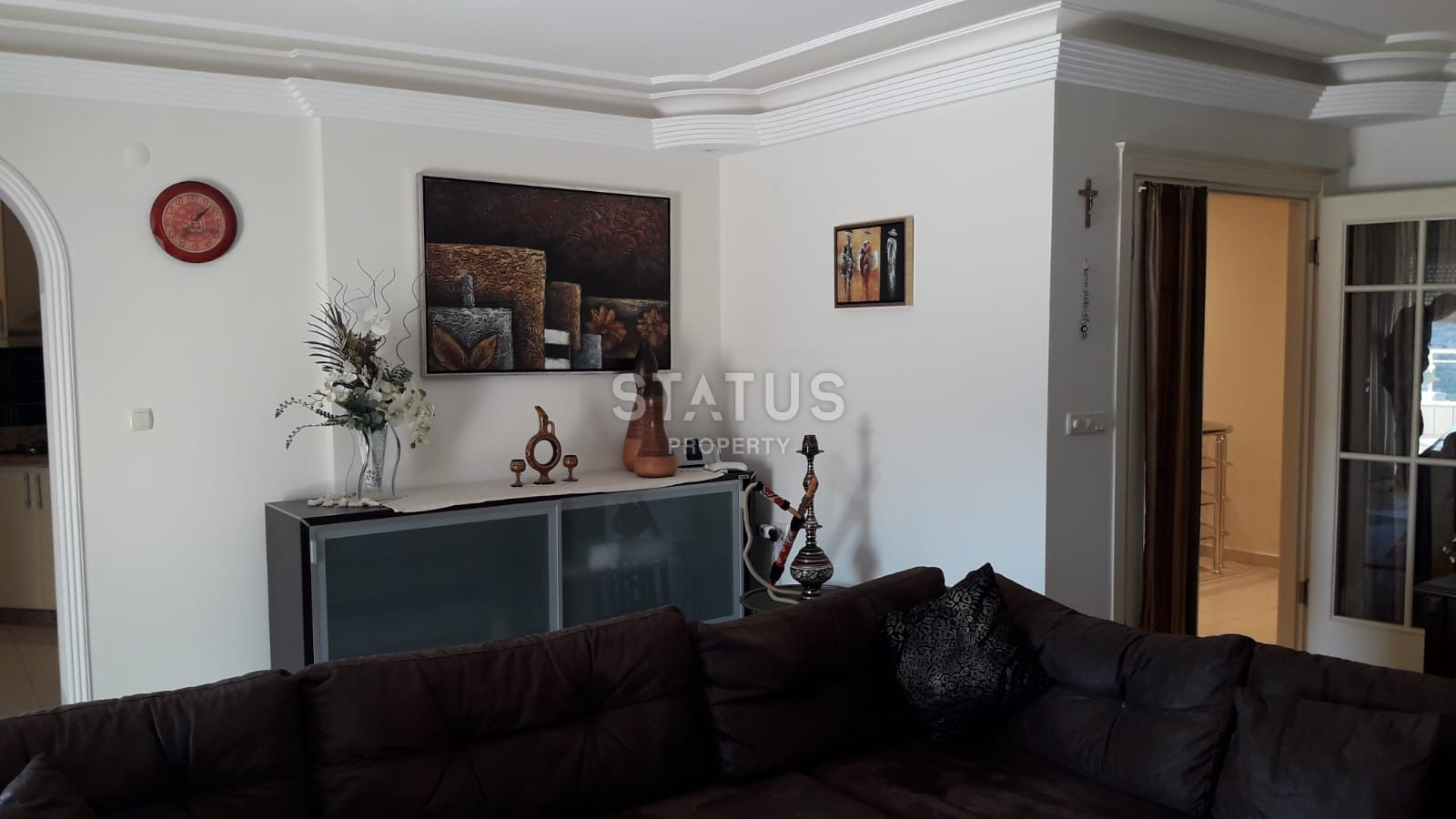 Меблированный дуплекс 4+1 с видом на море и горы в Махмутларе, 320м2 фото 4