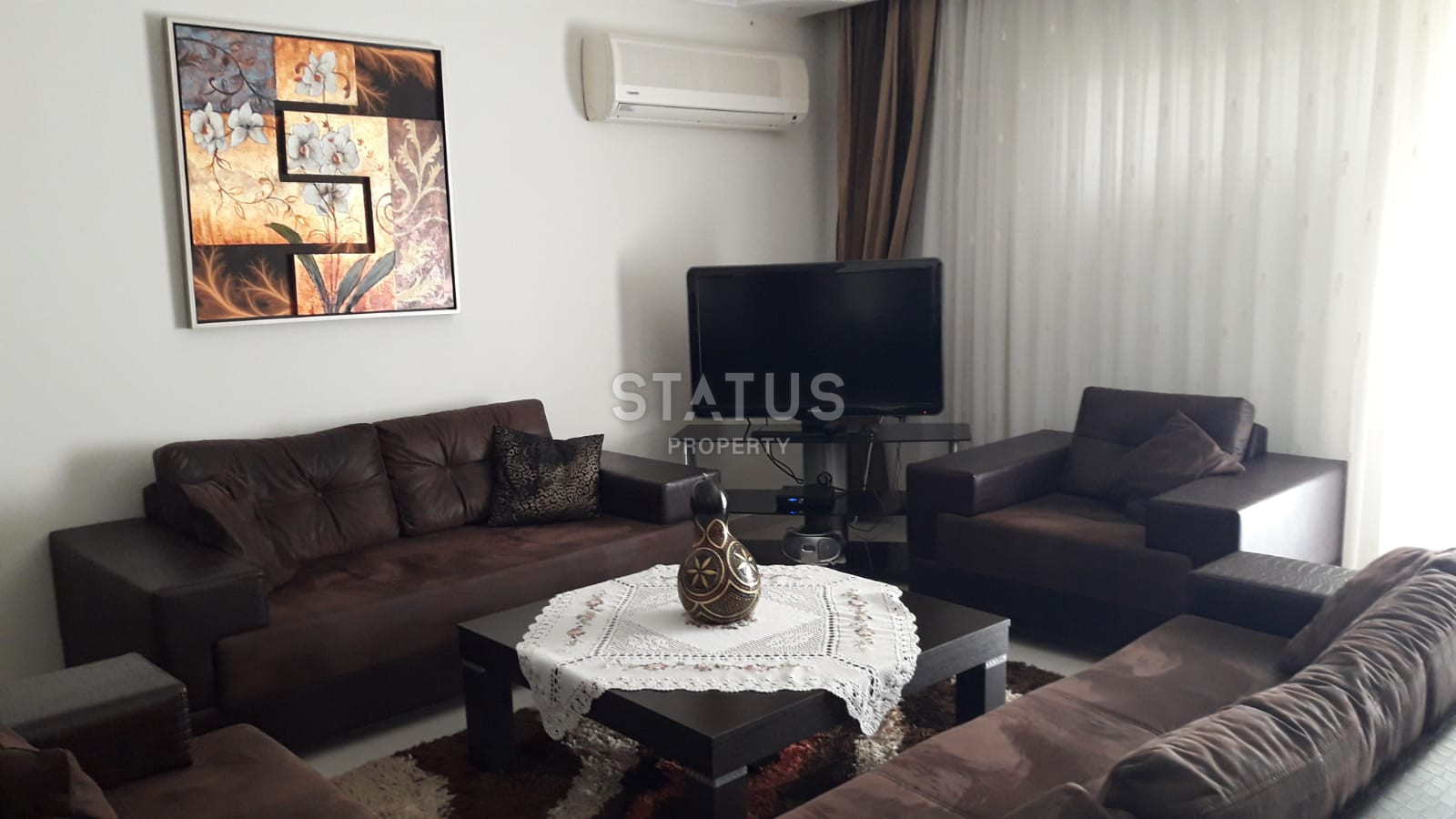 Меблированный дуплекс 4+1 с видом на море и горы в Махмутларе, 320м2 фото 35