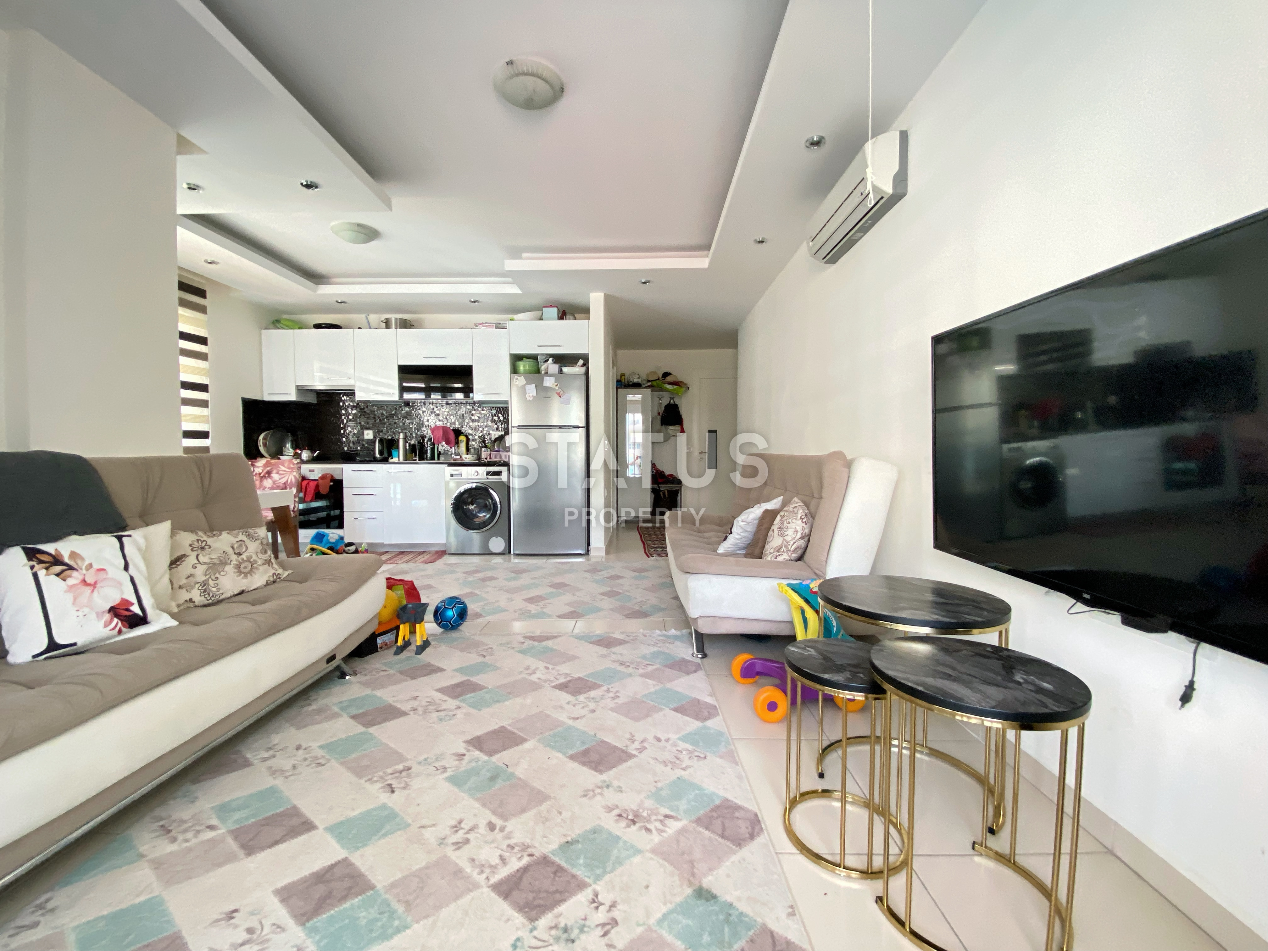 Двухкомнатная квартира в Джикджилли 1+1. 70м2 фото 3