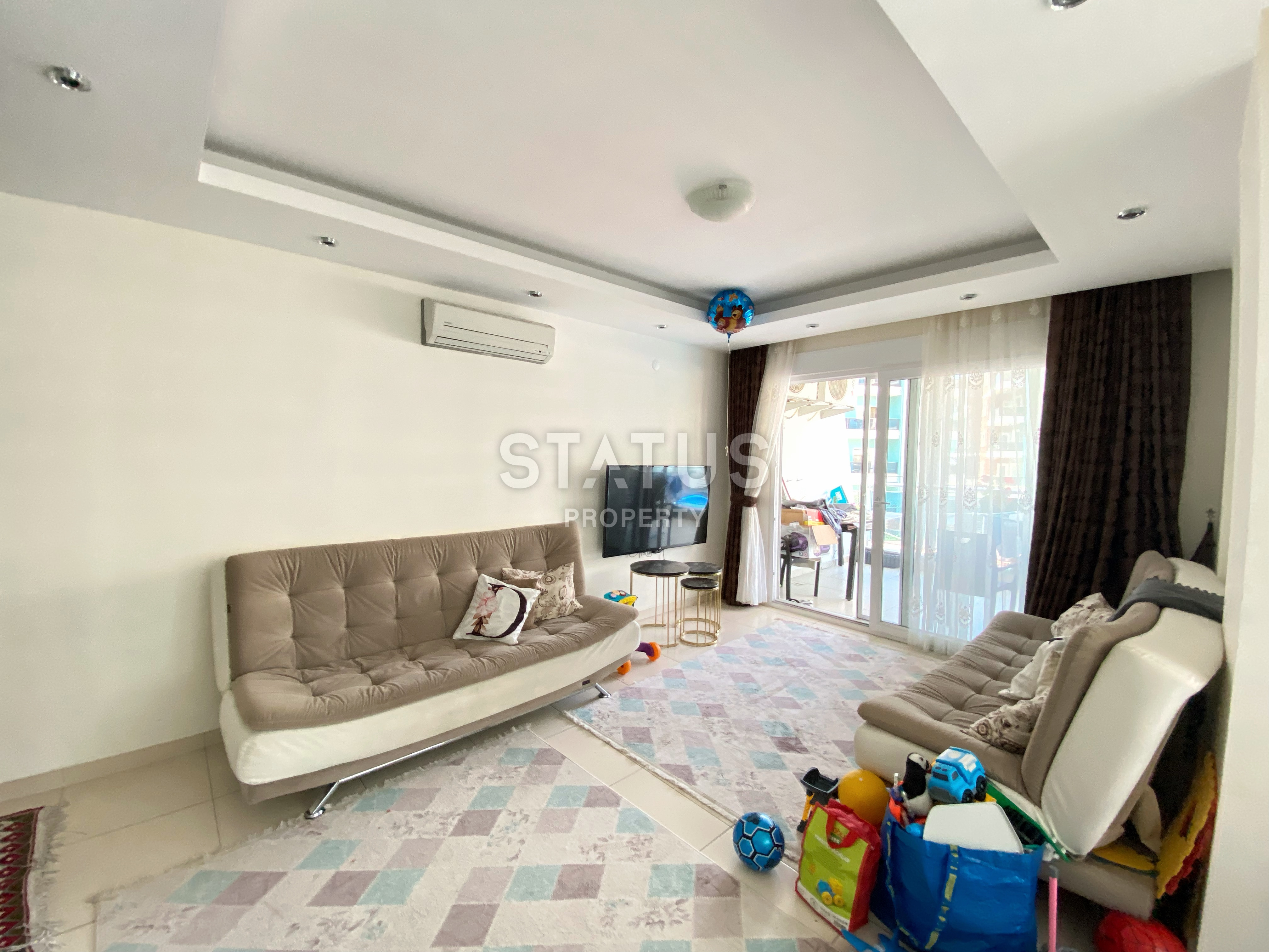 Двухкомнатная квартира в Джикджилли 1+1. 70м2 фото 7